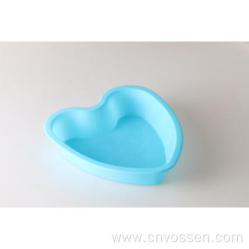 Heart shape silicone baking mold